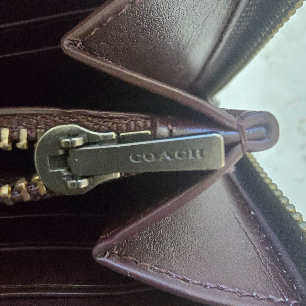 Coach Rivet Zip Wallet - Picture 15 of 16